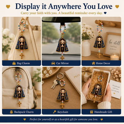 ⏳ Last Day 49% OFF – 🙏 Beginner-Friendly DIY Christian Faith Crochet Keychain Kit Collection | Complete Kit with All Tools & Step-by-Step Guide Included 💕