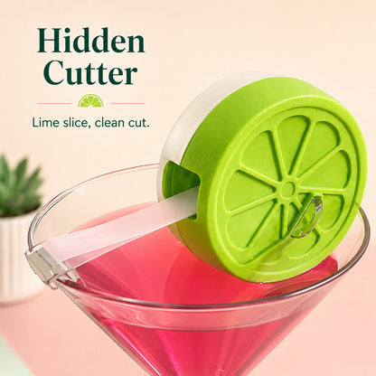 COCKTAIL GLASS TAPE DISPENSER