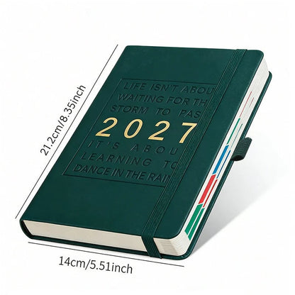 📅 49% OFF NOW! 📓 2027 Calendar Notebook – A5, one day per sheet, date-marked – Ideal for daily logs & future reference ✨