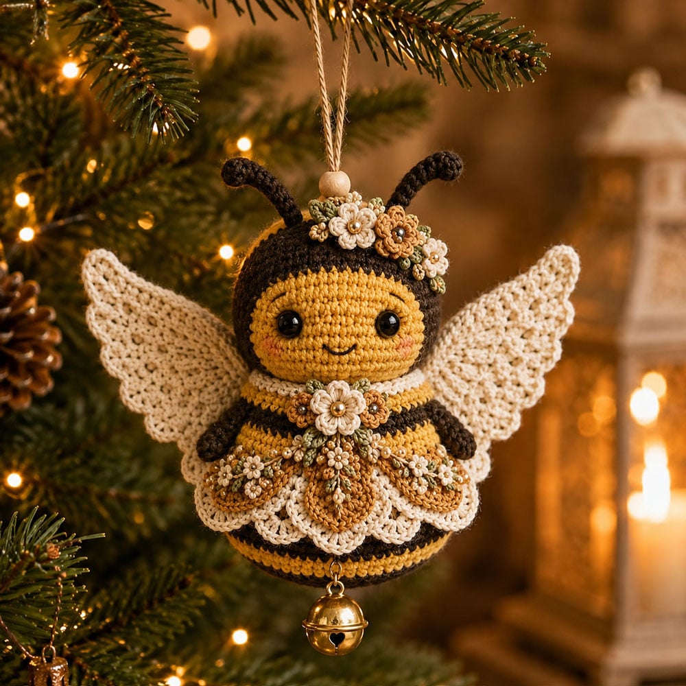 🔥Last Day 50% OFF 🪽 Animal Angel Crochet Ornament DIY Kit