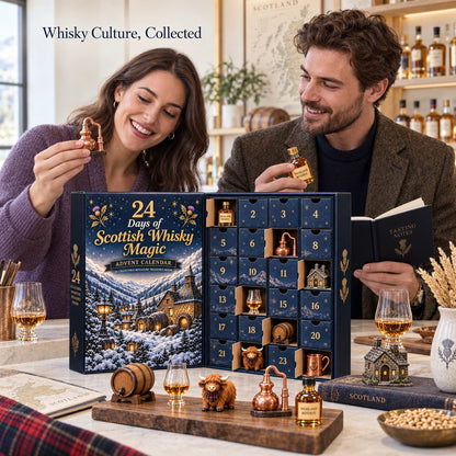 Whisky-Themed Collectible Advent Calendar – 24 Daily Surprises