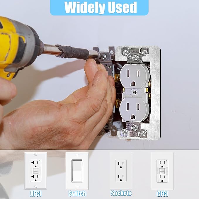 🔥Last Day 49% OFF-Wall Plate Spacers (Metal) – For Wall Outlet Repair and Securing Loose Outlets