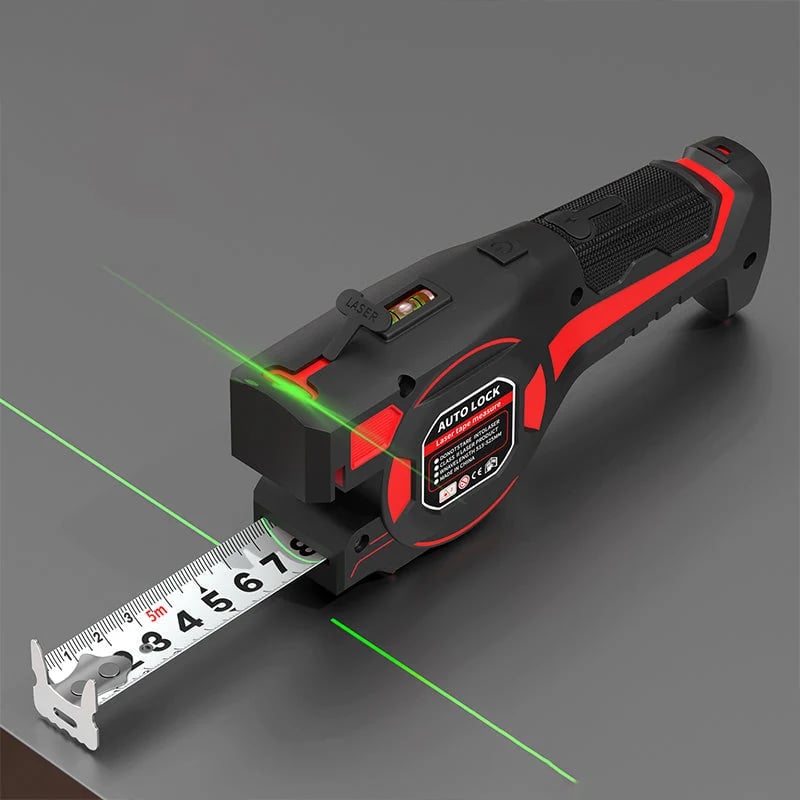 🎉📢📢49% OFF !! ⏰2-in-1 Tape Measure with Laser Guide