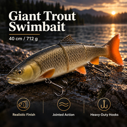 Giant Trout Multimodal Bait🎣