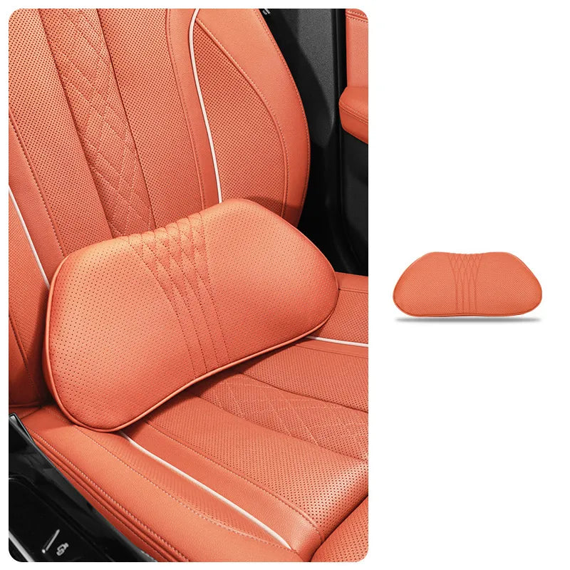 ⭐Premium Car Seat Headrest & Lumbar Support Cushion