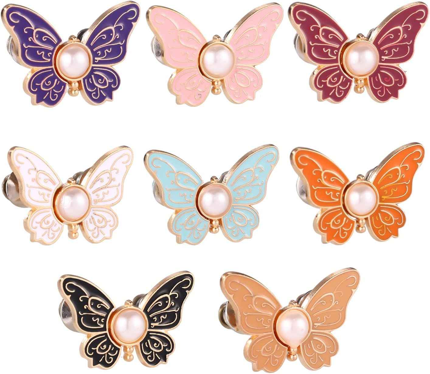 Last Day 50% OFF🔥8PCS Butterfly Waist Tighteners 🦋 Perfect Fit in Seconds — No Sewing Needed