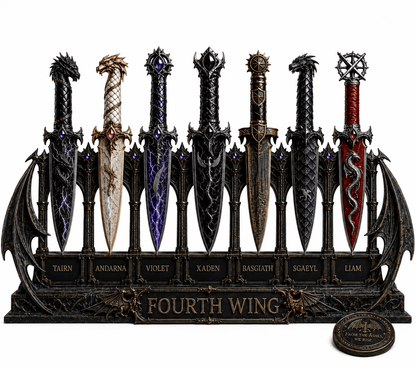 🐉 Official Fourth Wing Dagger Set