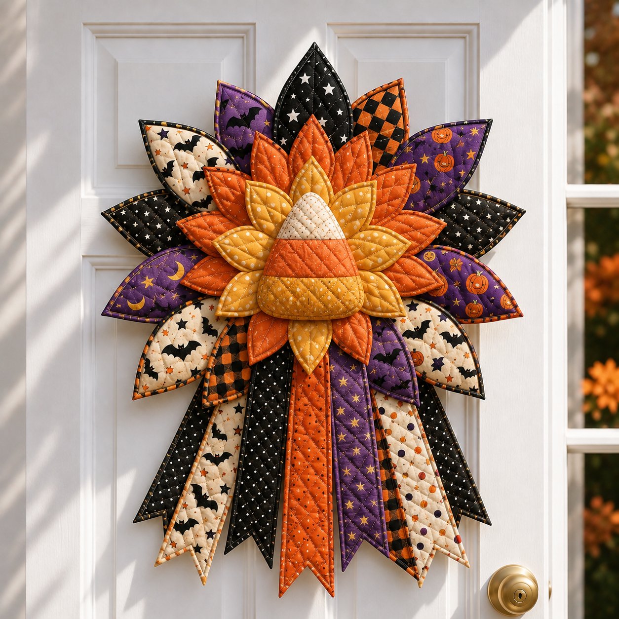 ⏳ Last Day 49% OFF – 🎃 Beginner-Friendly Oversized Halloween Character Quilted Door Hanger Sewing Kit | Complete Kit with All Tools & Step-by-Step Guide Included 💕