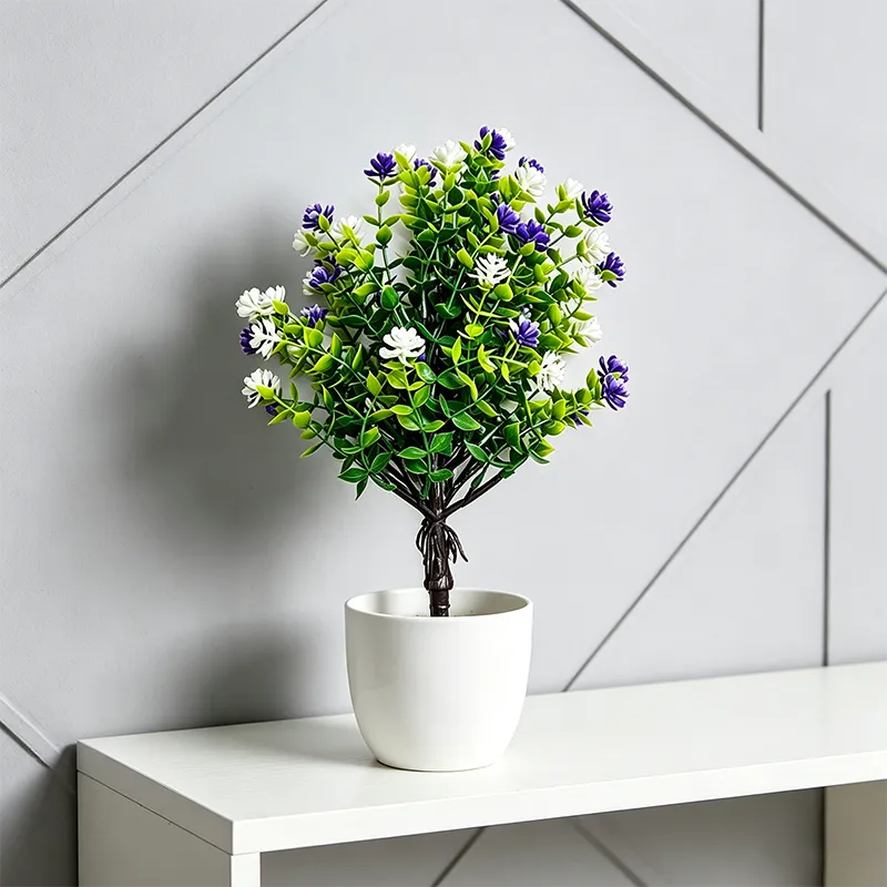 Artificial flowerswith ground stakes