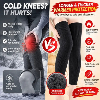 Long knee pads for men and women