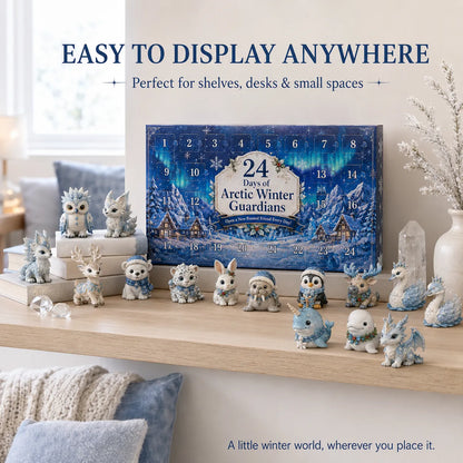 ⏳ Last Day 49% OFF – ✨ 24-Day Fantasy Guardian Advent Calendar Collection | 24 Unique Mini Collectible Characters with 4 Magical Themes for Daily Surprises & Display 🌲🌊