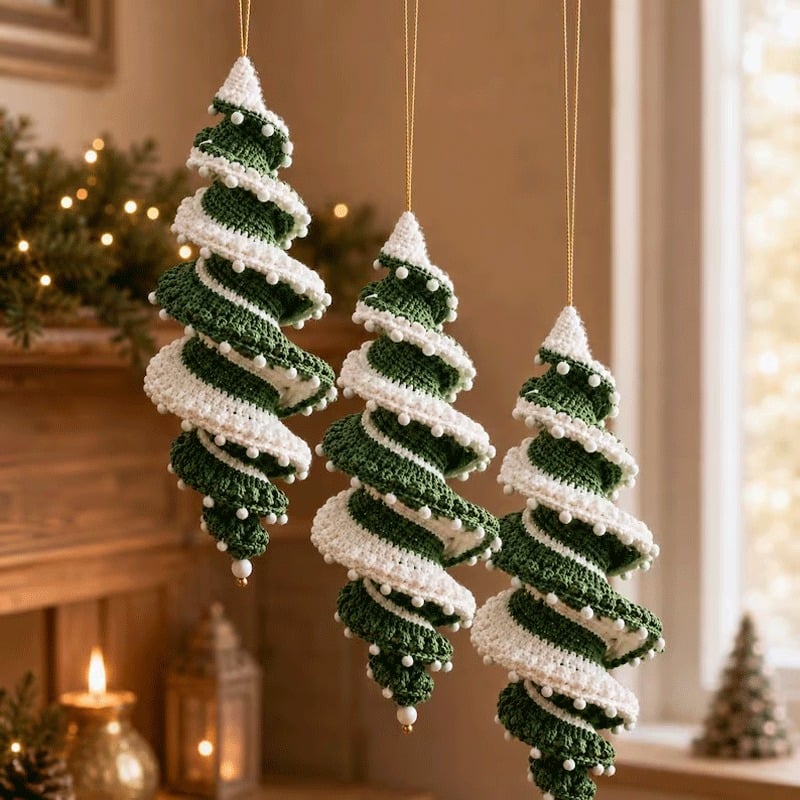 🔥Last Day 50% OFF - 🎄🧵Crochet Christmas Tree DIY Kit