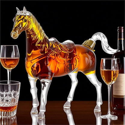 Perfect Christmas Day Gift🐎💖Kollea Horse Shaped Whiskey Decanter Set