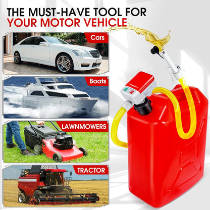 Portable Battery Powered Fuel Transfer Pump