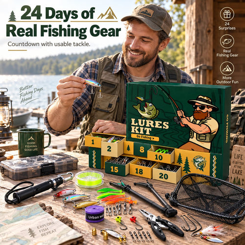 Fishing Tackle Advent Calendar – 24 Practical Fishing Surprises