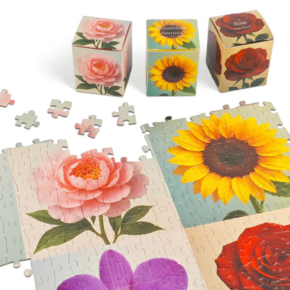 🔥 Last Day 49% OFF - 💐🧩 Flower Speaks Puzzles Advent Calendar | 🌸✨ Your Daily Dose of Floral Joy (📦Buy 2 Free Shipping)