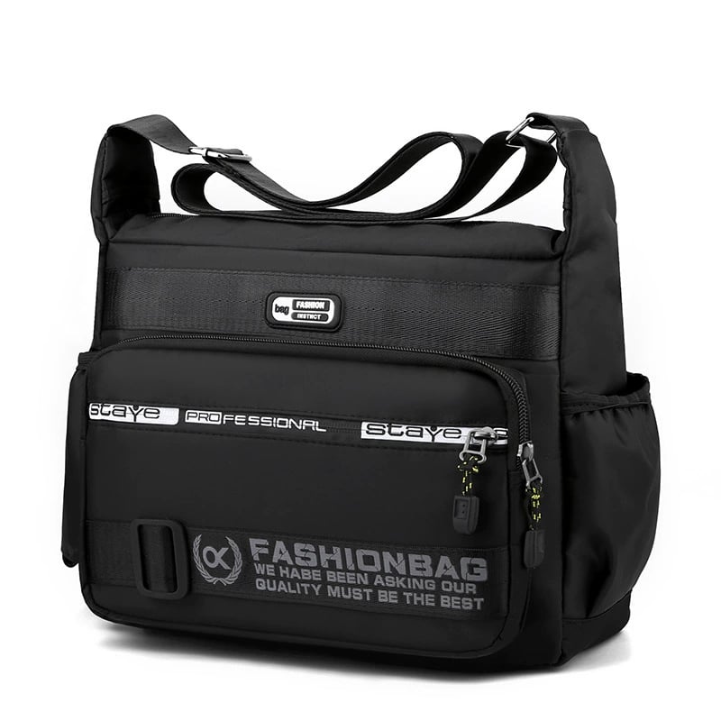 Urban Utility Messenger Bag – Water-Resistant & Multi-Compartment Design