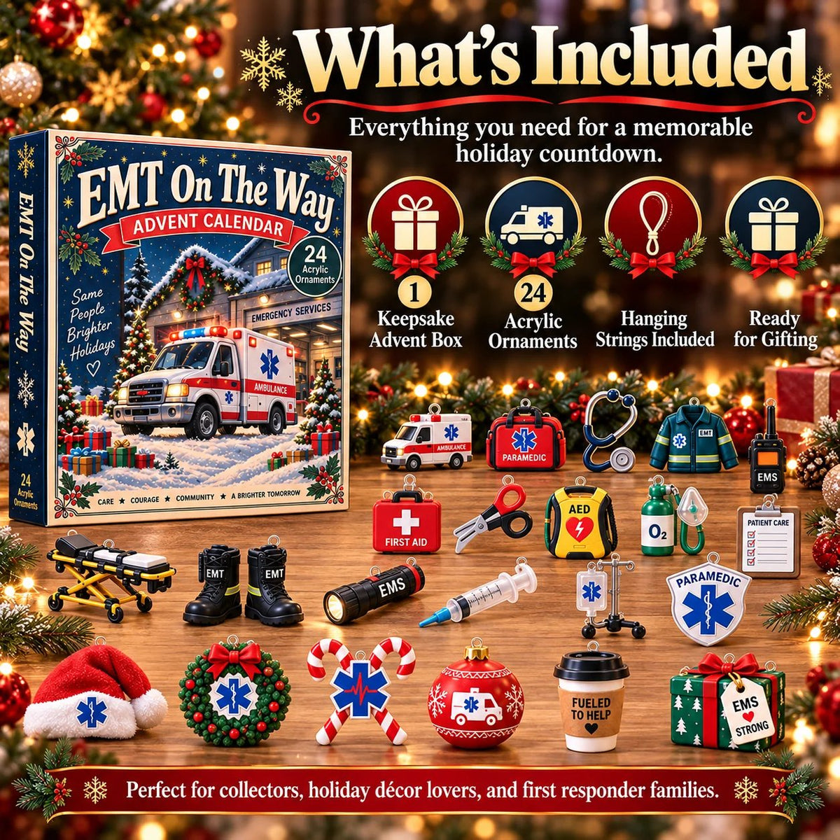 🚑 EMT On The Way Advent Calendar 2026 – 24-Day Countdown