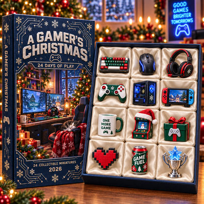 A Gamer’s Christmas 2026 Advent Calendar – 24 Collectible  Gaming Miniatures