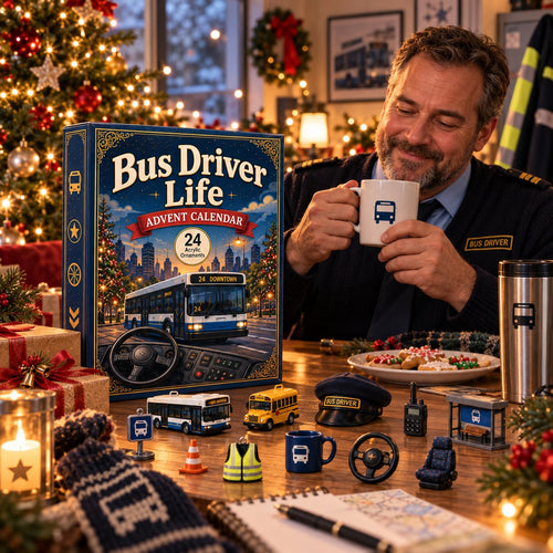 🚌 Driver’s Christmas Countdown | 24 Days of Bus-Themed Surprises ✨