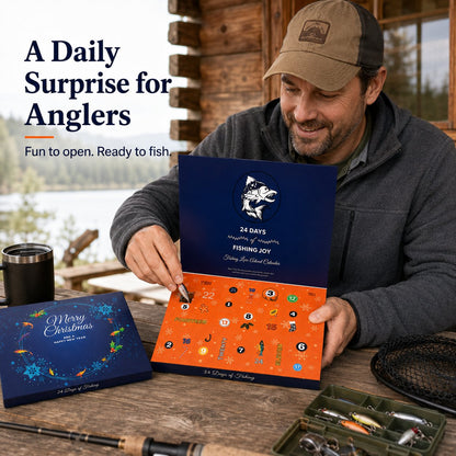 ⏳ Last day! 49% OFF – 🎣🎄 Christmas Fishing Lures Advent Calendar – Limited Release!