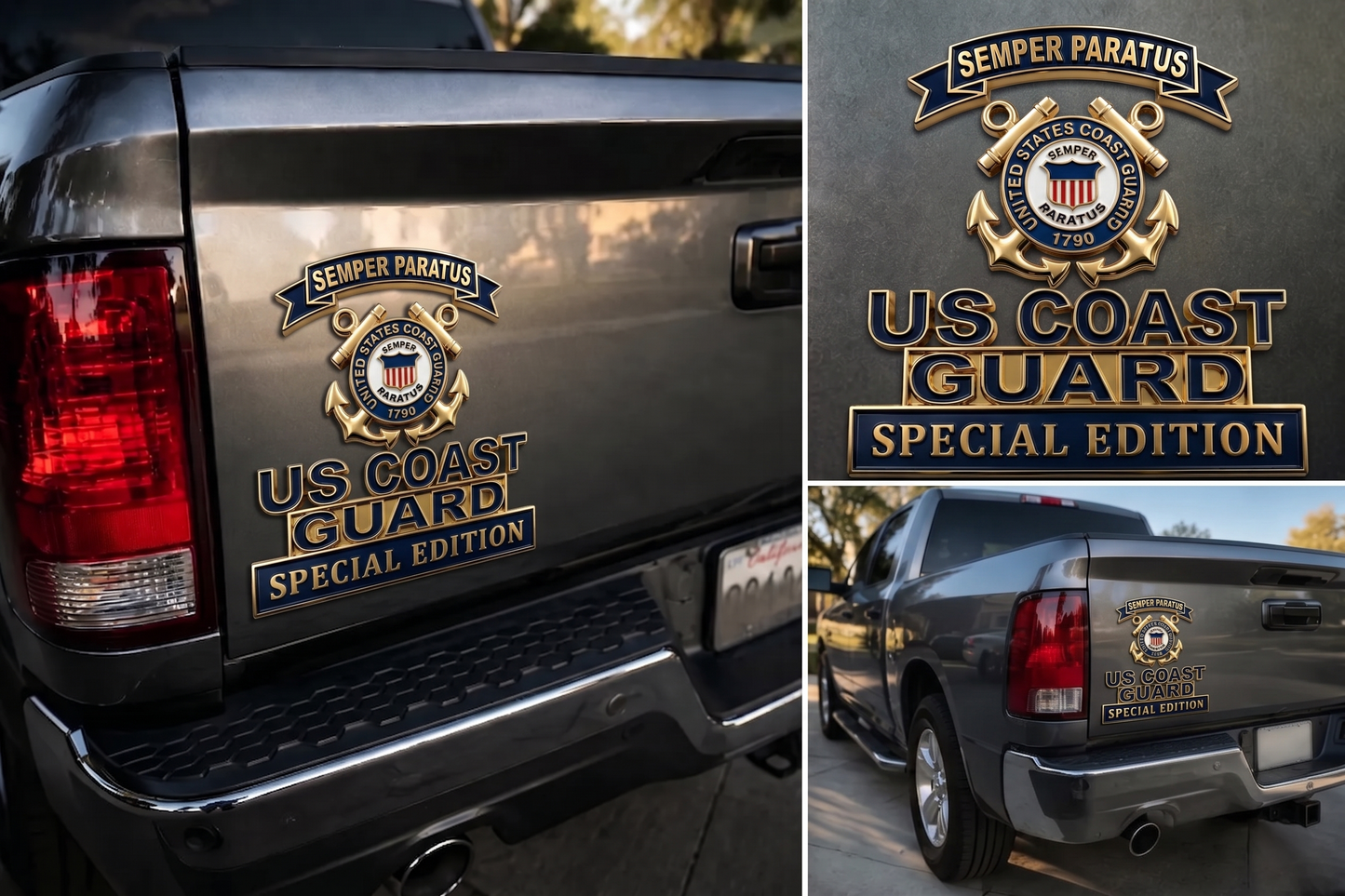 ⚓️Last Day Promo: 49% OFF 🎖️-US Coast Guard Semper Paratus Car Emblem Metal Badge - ✈️Buy 2 Free Shipping Today!
