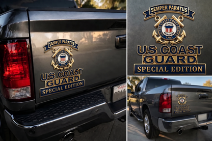 ⚓️Last Day Promo: 49% OFF 🎖️-US Coast Guard Semper Paratus Car Emblem Metal Badge - ✈️Buy 2 Free Shipping Today!