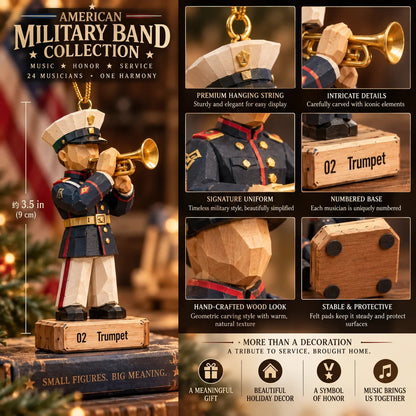 🇺🇸🎺 American Service Band – 24 Musicians of Honor & Harmony