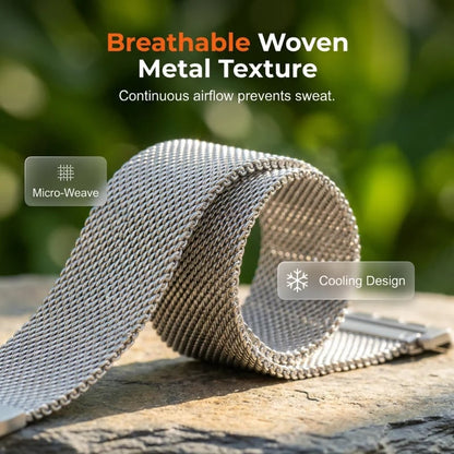 📢📢 OFF !! ⏰Stainless Steel Mesh Watch Band