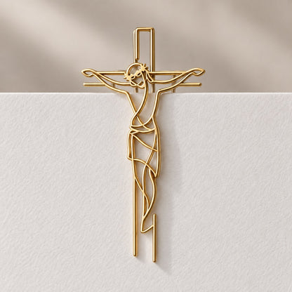 ✝Faith-Inspired Gold Paper Clips — Meaningful Christian Bookmarks