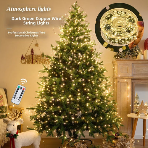 Christmas Tree LED Light String Christmas Atmosphere Decoration Lights