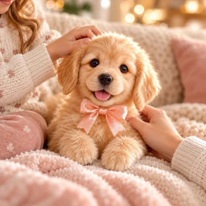 Last Day 50% OFF🐕🐾 Realistic Robot Golden Retriever Puppy