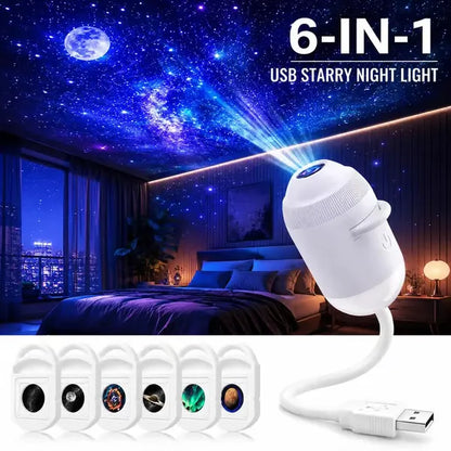 🌟 Plug-and-Play HD Star Projector