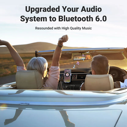 UGREEN Bluetooth 6.0 Adapter for Car - Hands-Free AUX Receiver