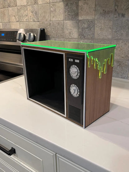 📺 Retro TV Media Storage Box