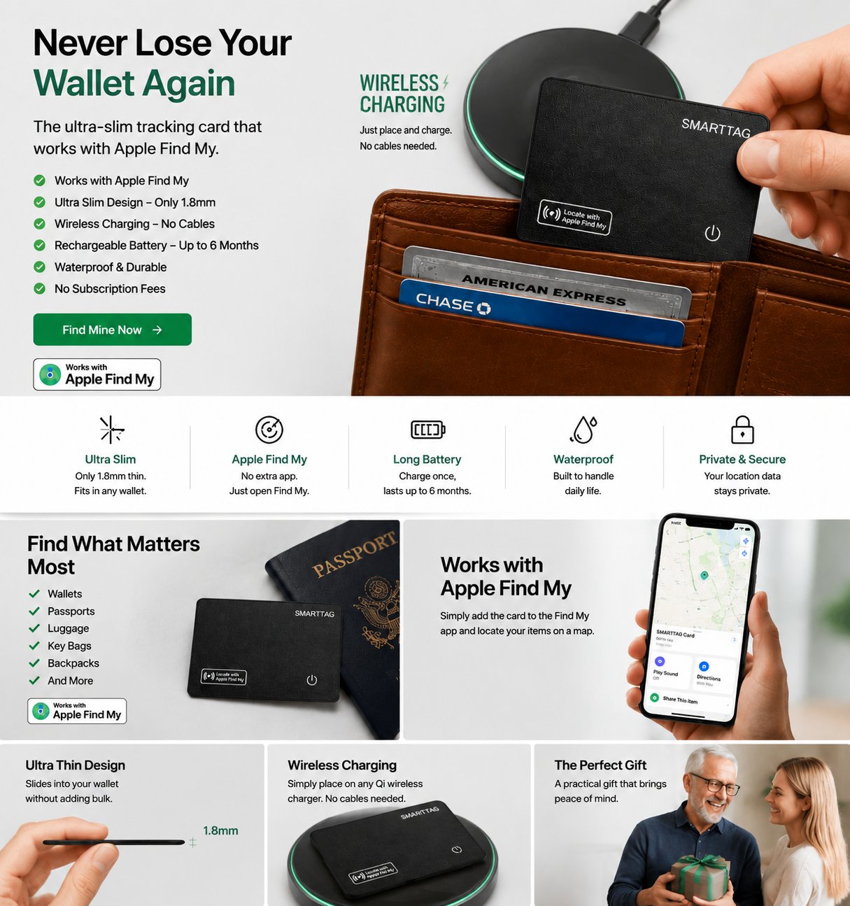 Protect Your Car Before It's Too Late💳Ultra-thin SMARTTAG tracker🚗