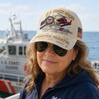 ⚓U.S. Coast Guard Career Commemorative Cap