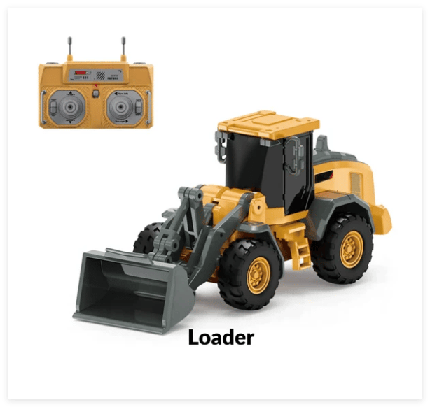 🚜 1:64 Premium Alloy Mini RC Construction Set