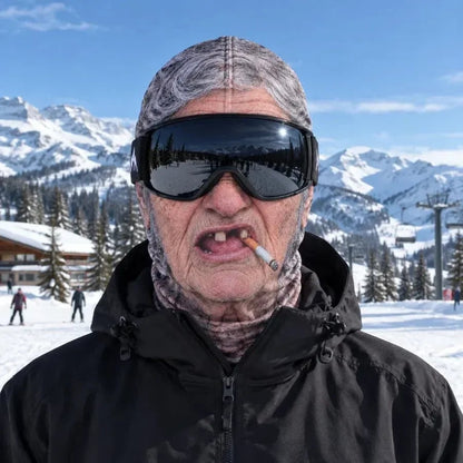 🌟✨ Last Day 45% OFF-😂 Funny Old Man Ski Mask