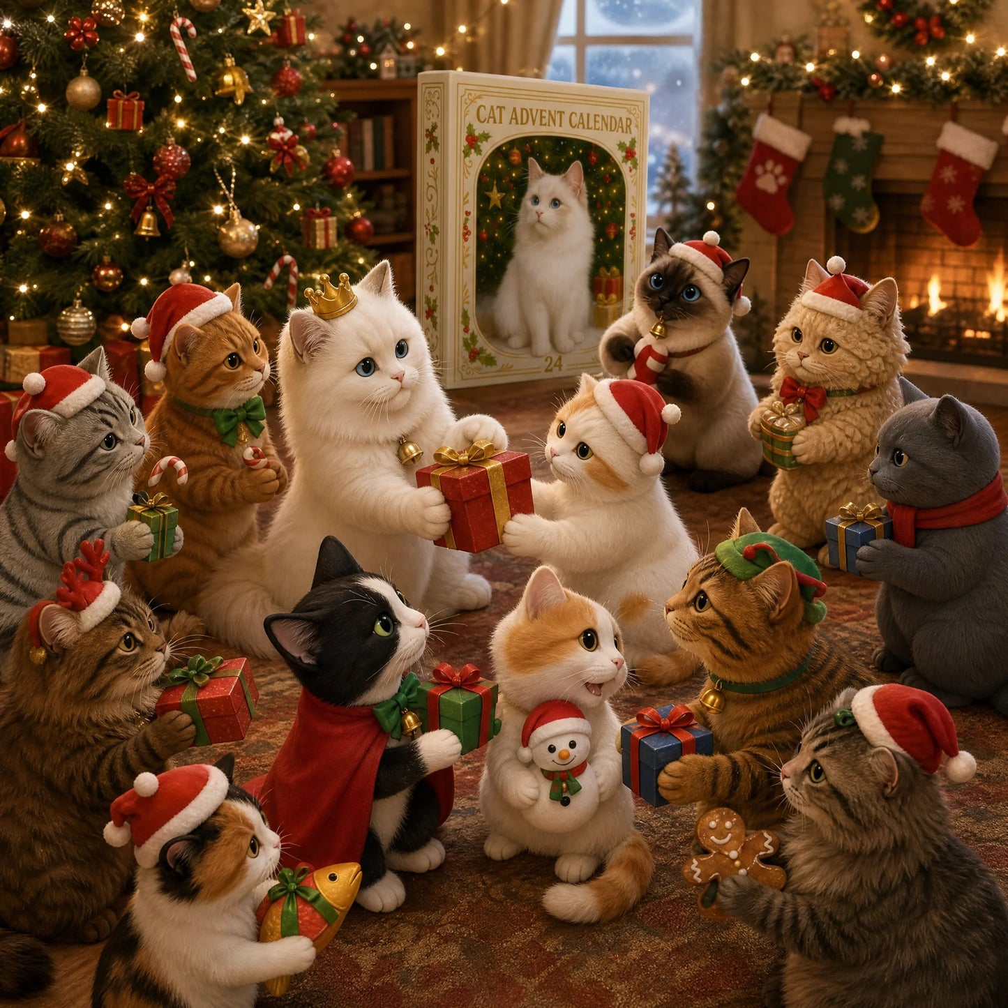 🎉🌲Christmas Gift--Purrfect Christmas – Cat Lovers Advent Calendar 2026