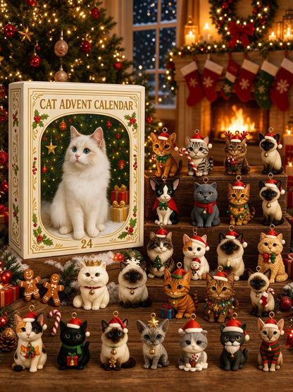 🐱🎄Advent Calendar 2026 Cat Advent Calendar - Giftfor Adults Friends CatOwners and Lovers Christmas Holiday Countdown Gift