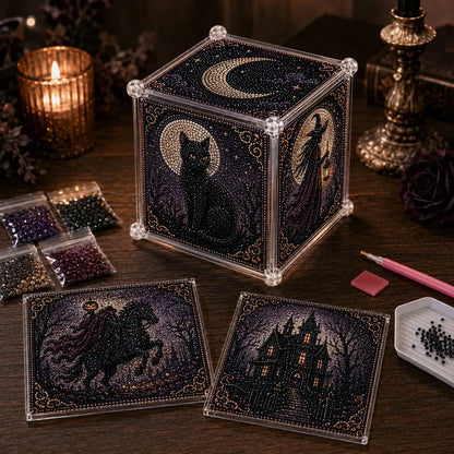 🎄✨3D Christmas Diamond Painting Gift Box DIY Kit