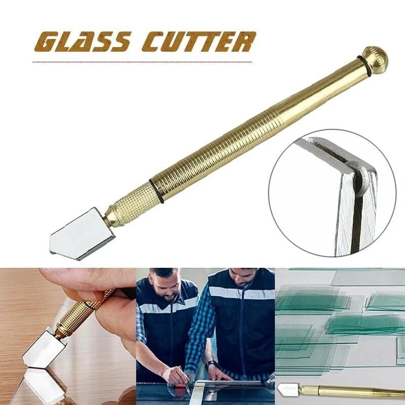 ⭐Premium Carbide Glass Cutter | Clean & Precise Glass Cutting Tool