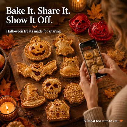 🎃 8-Piece Halloween Mini Hand Pie Mold Set✈️ Buy 2+ Get Free Shipping