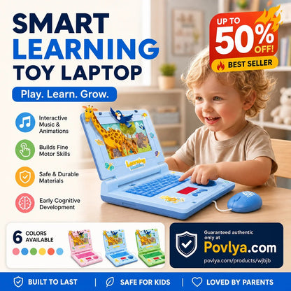 🎉 2026 Sale — Over 28,000 Sold!💻 Interactive Simulation Toy Laptop 🎵