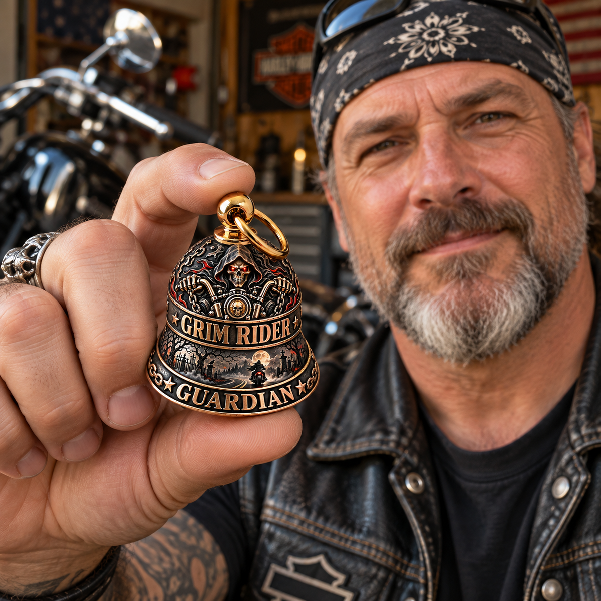 🏍️ Road Guardian™ Motorcycle Bell Collection | Ride Safe, Come Home Safe