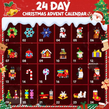 ⏳ Last Day 49% OFF – 🎄24-Day Christmas Surprise Countdown Calendar | 24 Daily Compartments with Surprise Toys for a Fun Screen-Free Holiday Tradition 🎁✨