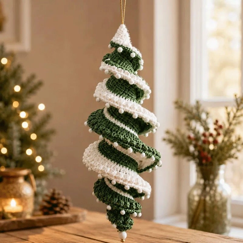 🔥Last Day 50% OFF - 🎄🧵Crochet Christmas Tree DIY Kit
