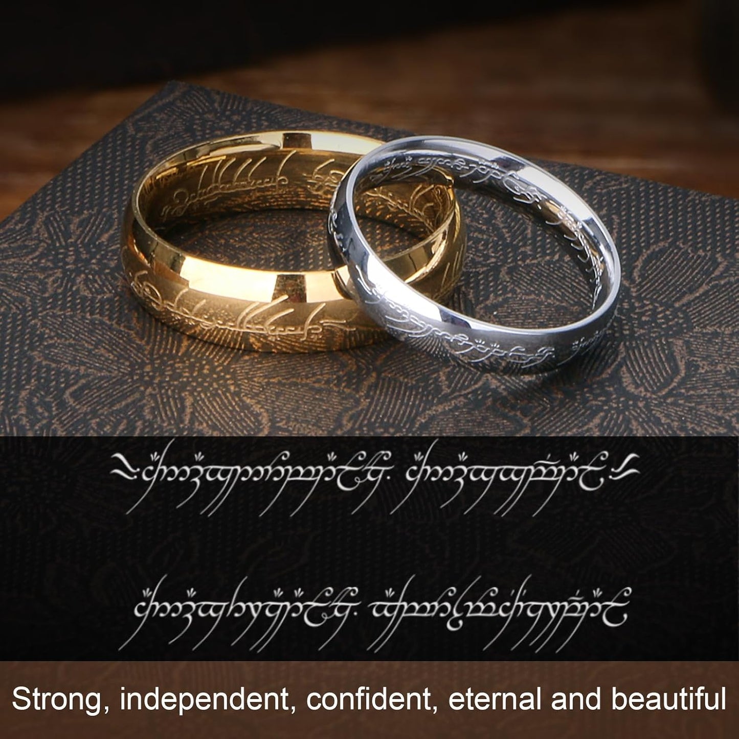 Da Vinci Code Mini Cryptex Lock With Rings Anniversary Valentine's Day Romantic Birthday Gifts