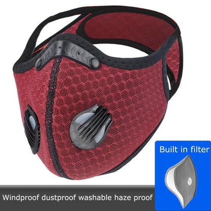 😷 Sport Mask with Exhalation Valves